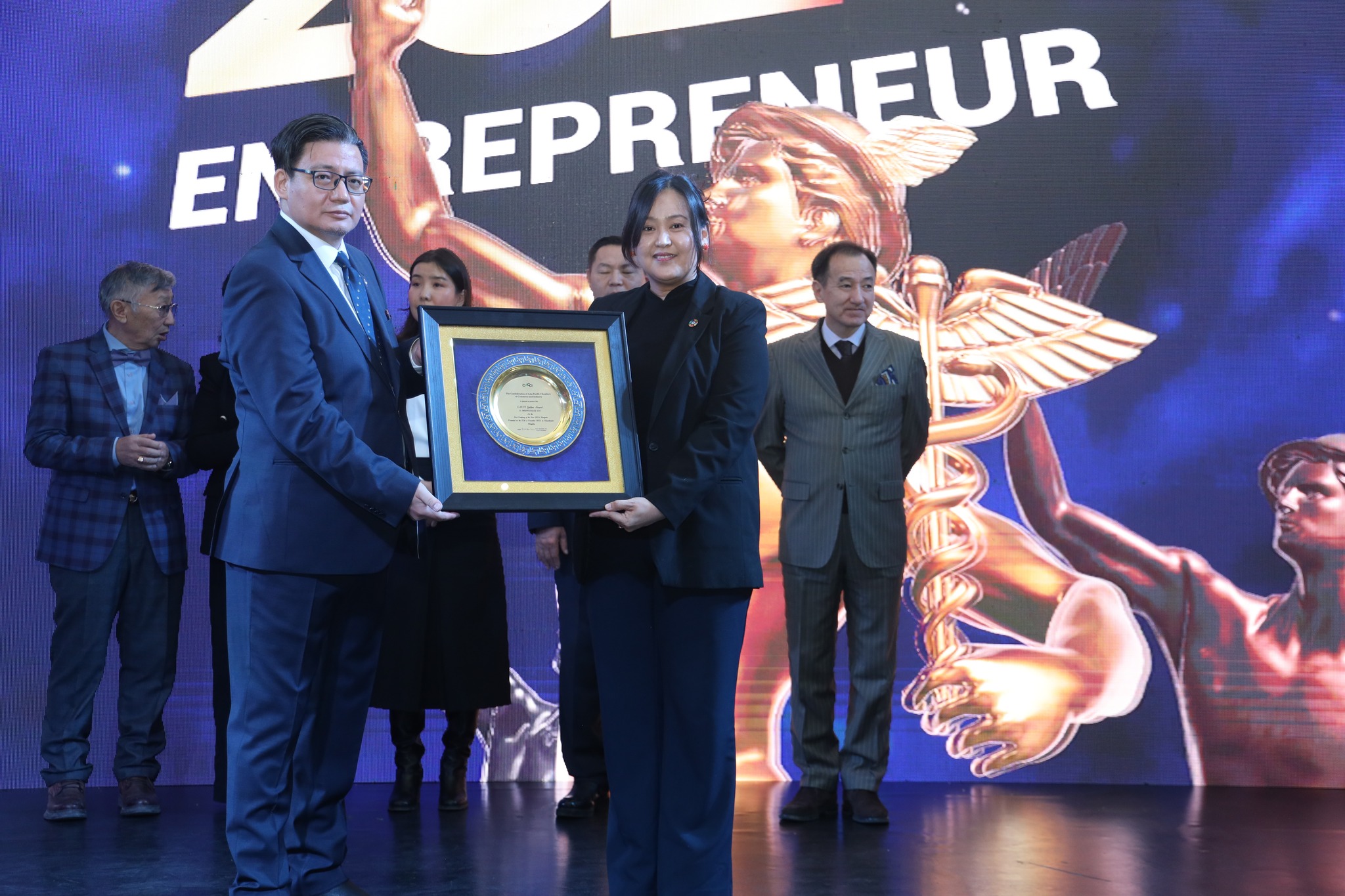 Golden award, The best company of the year 2024, Mongolia шагнал авлаа 